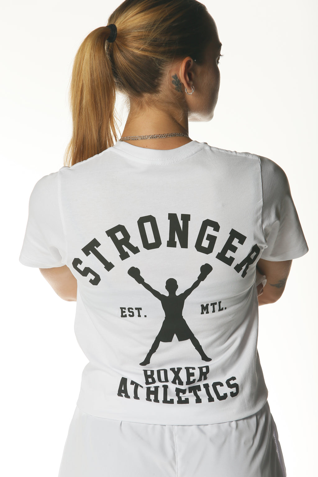 T-shirt graphique Stronger Boxer Athletics