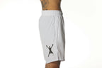 The Footwork Boxer Athletics Training Shorts White