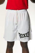 The Footwork Boxer Athletics Training Shorts White