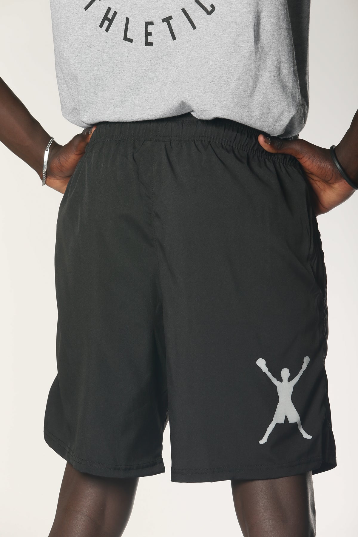 The Footwork Boxer Athletics Training Shorts Black
