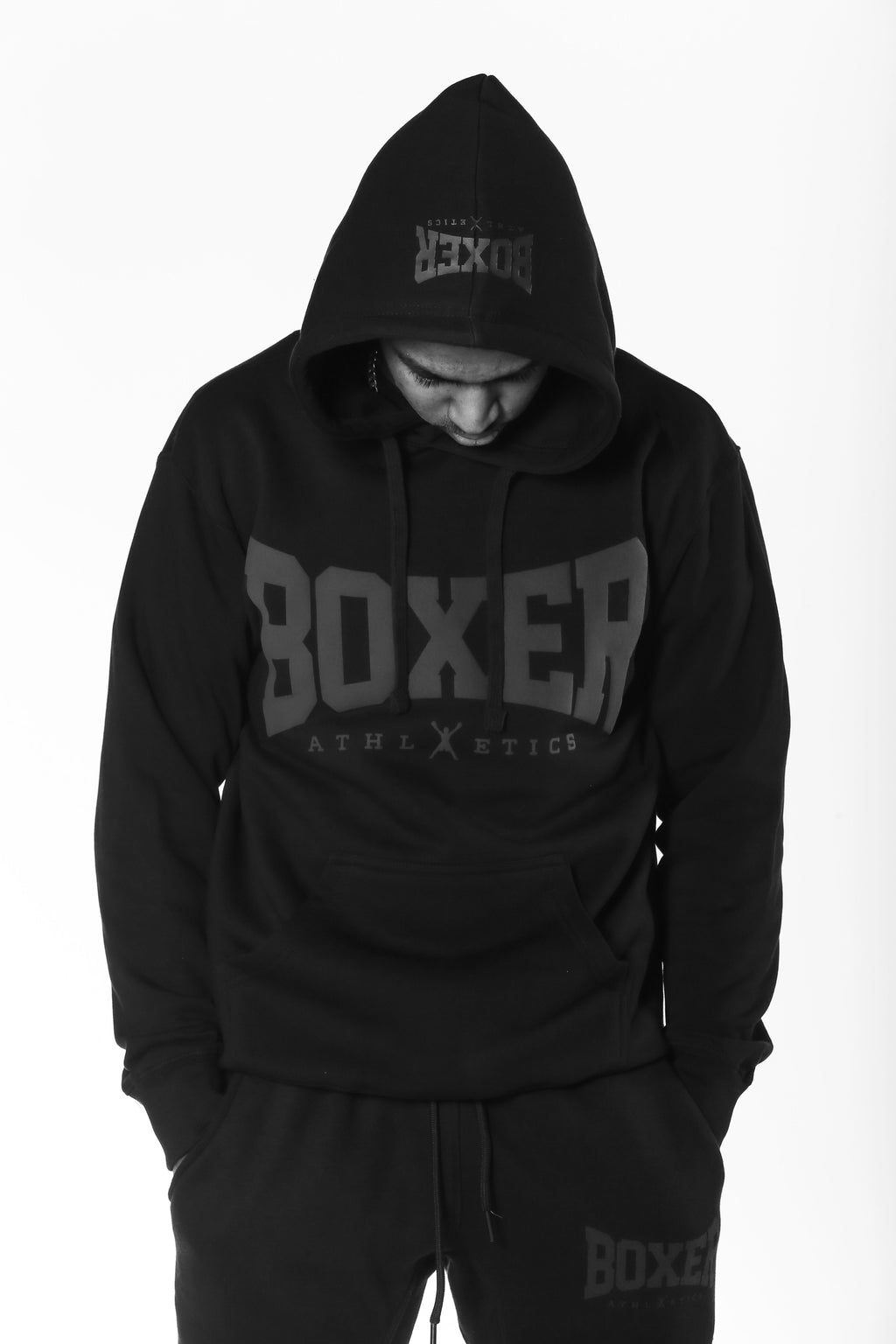 Sudadera con capucha Boxer Athletics Blackout