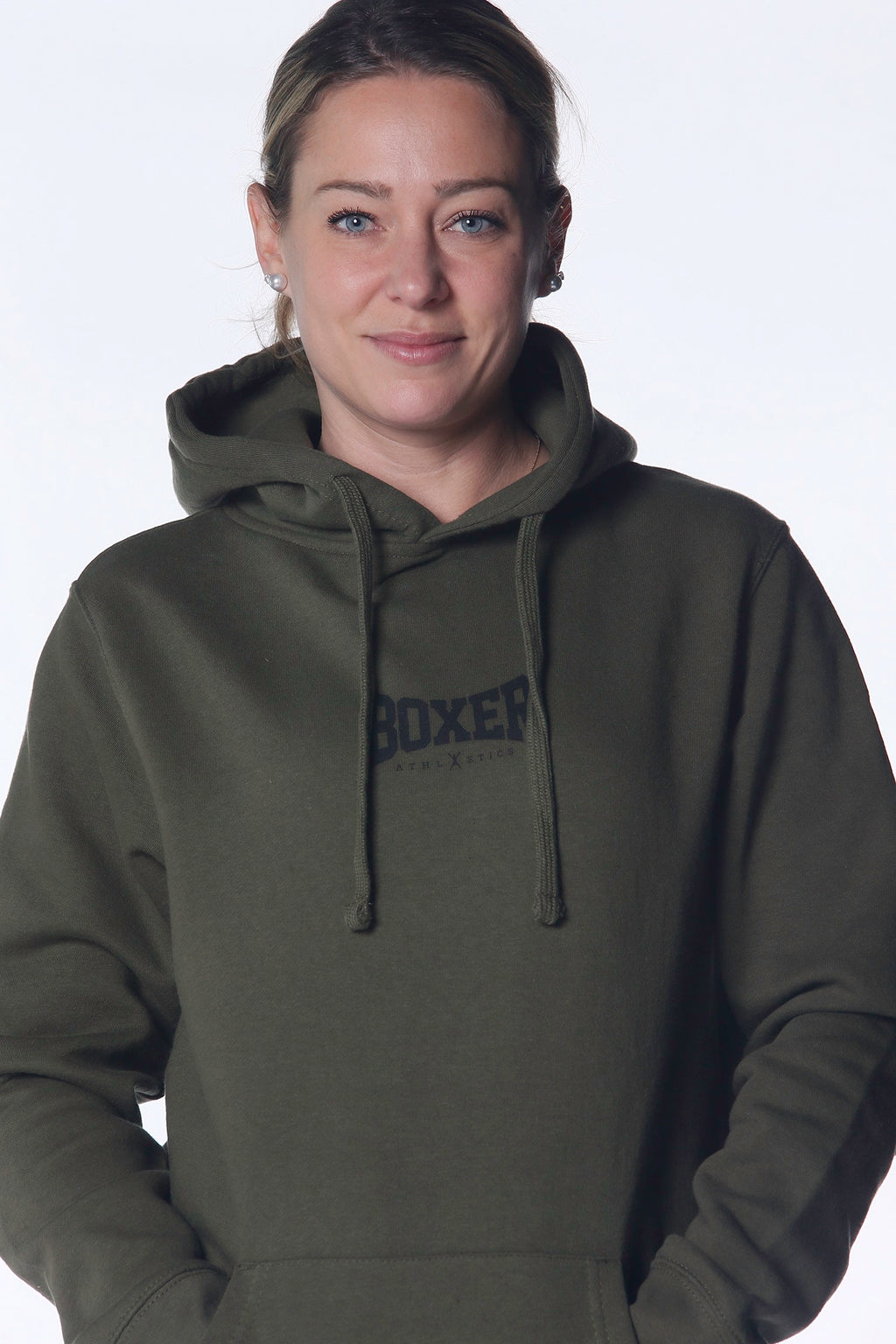 The Guard Boxer Athletics Classic Pullover Hoodie Green