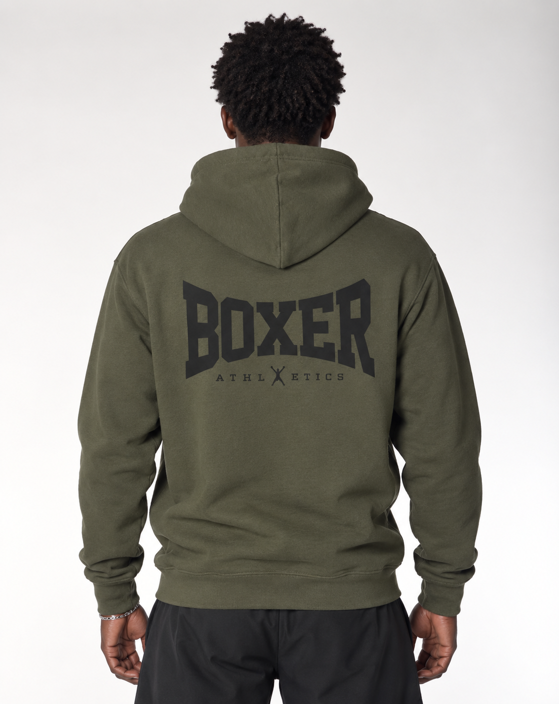 The Guard Boxer Athletics Classic Pullover Hoodie Green