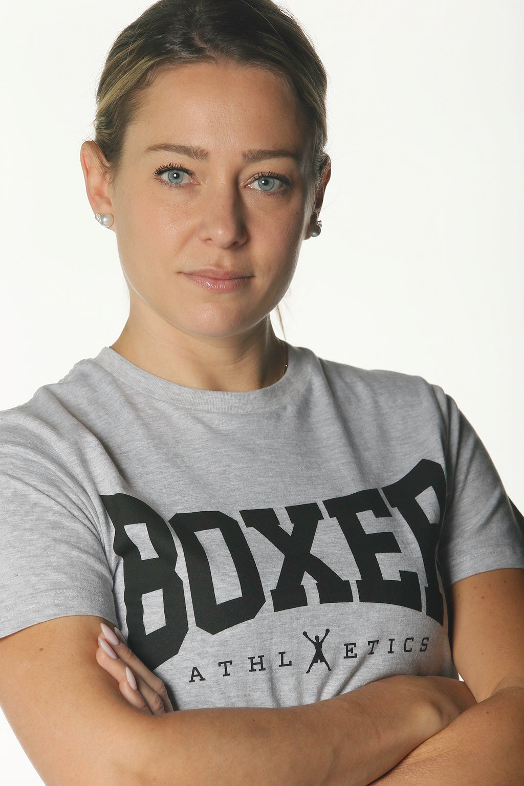 T-shirt classique Fundamentals Boxer Athletics Gris
