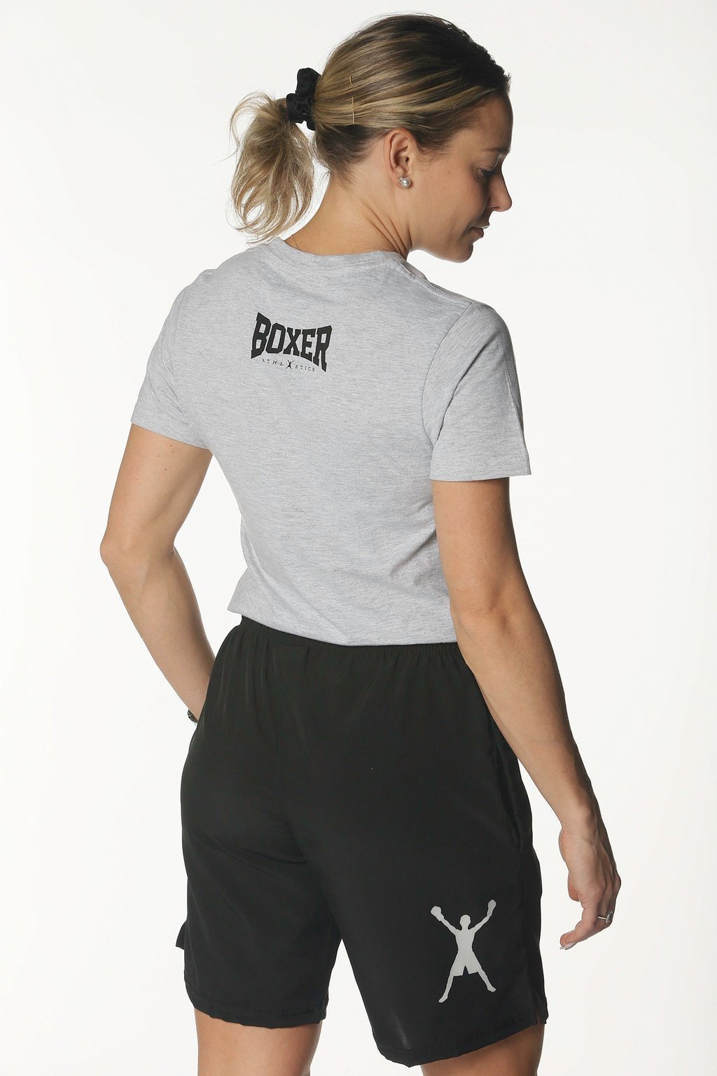T-shirt classique Fundamentals Boxer Athletics Gris